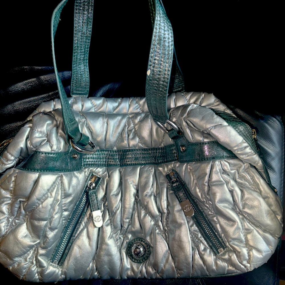Blumarine Blugirl vintage metallic bag. Worn with love❤️